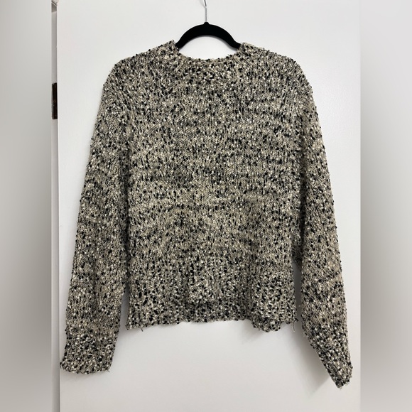 Anthropologie Moon River Marled Sweater Balloon Sleeve - Picture 1 of 4